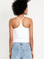 Racerback Crop Tank Top