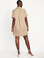 Mini Shirt Dress