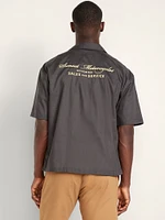 Cropped Utility Pocket Shirt