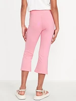 High-Waisted Kick Flare Leggings for Girls