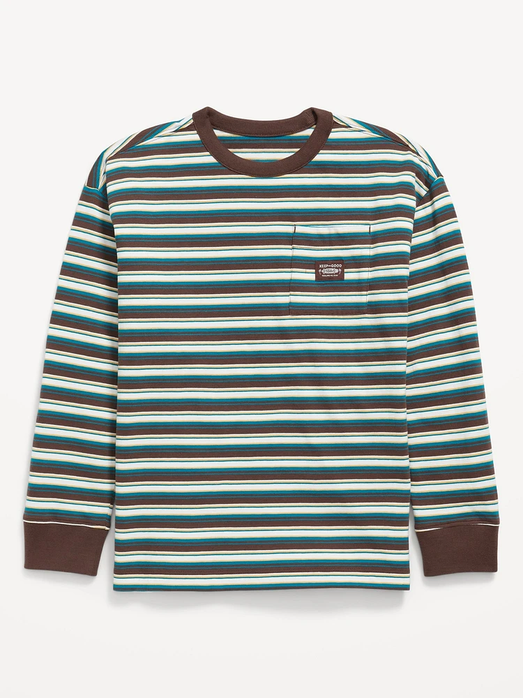 Oversized Long-Sleeve T-Shirt for Boys