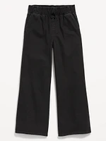 High-Waisted Baggy Wide-Leg Pull-On for Girls