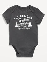 Short-Sleeve Canada Graphic Bodysuit for Baby