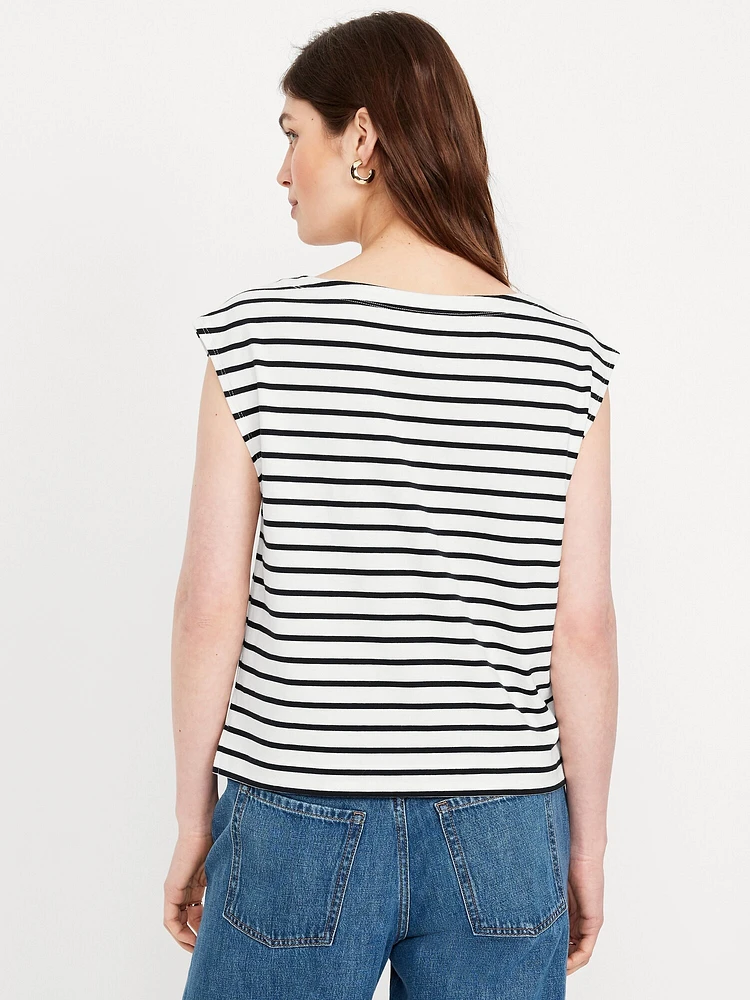 Striped Mariner Top
