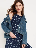 Sleeveless Mini Swing Dress