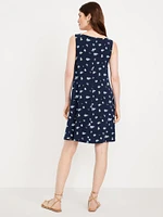 Sleeveless Mini Swing Dress