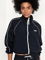 Nylon Zip Jacket