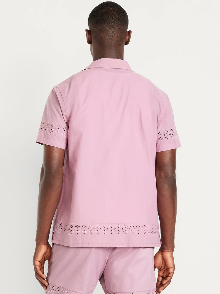 Short-Sleeve Camp Shirt