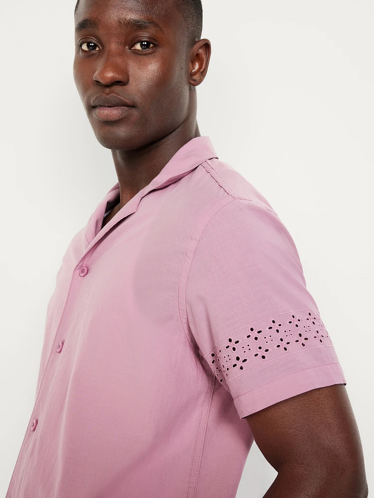 Short-Sleeve Camp Shirt