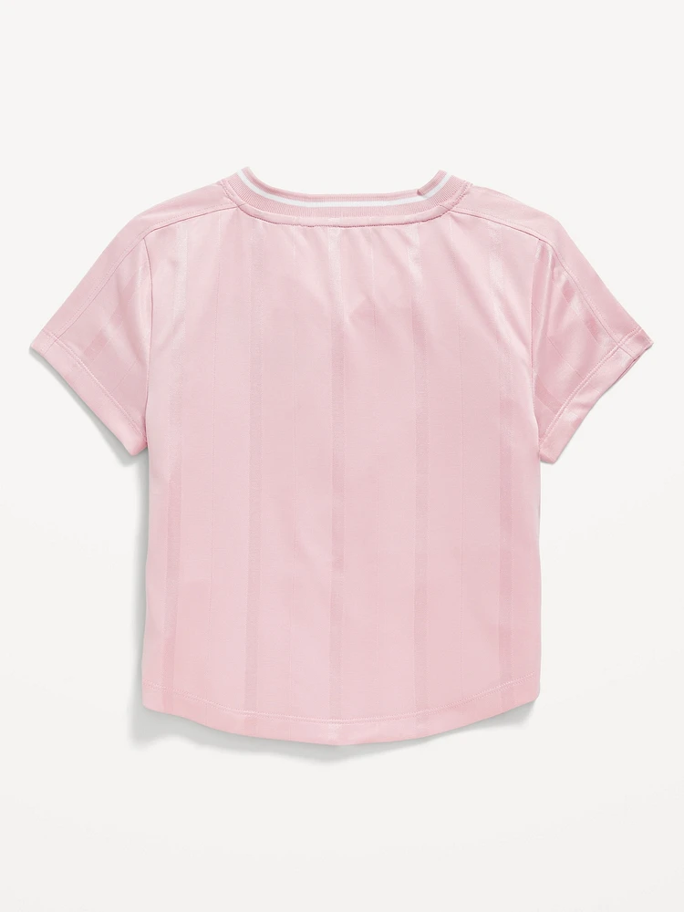 Short-Sleeve Graphic Jersey T-Shirt for Girls
