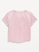 Short-Sleeve Graphic Jersey T-Shirt for Girls