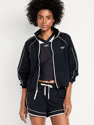 Nylon Zip Jacket