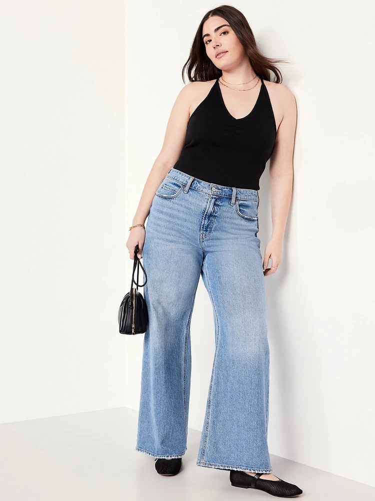 Racerback Crop Tank Top
