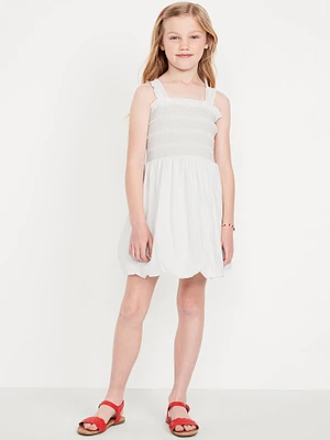 Sleeveless Smocked Bubble Dress for Girls