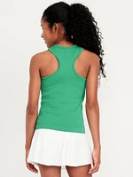 Seamless Fitted Performance Tank Top for Girls