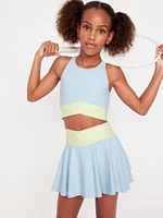 PowerSoft Longline Sports Bra for Girls