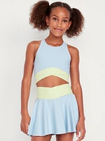 PowerSoft Longline Sports Bra for Girls