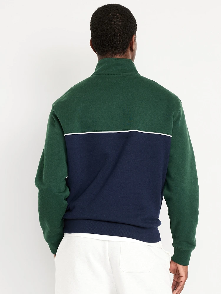 Rotation Fleece Quarter-Zip Pullover