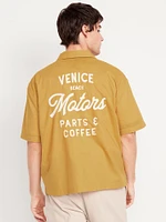 Cropped Utility Pocket Shirt