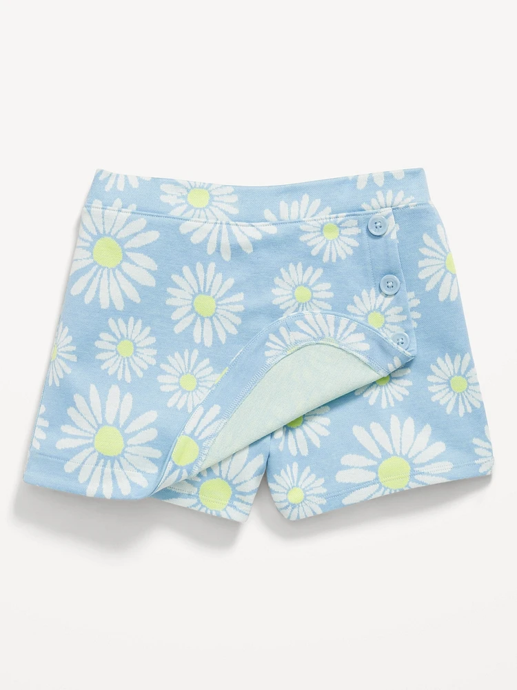 Wrap-Front Skort for Girls