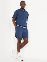 Dynamic Fleece Quarter-Zip Polo