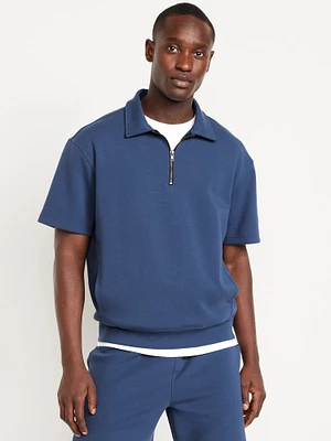 Dynamic Fleece Quarter-Zip Polo