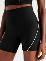 High-Waisted PowerSoft Biker Shorts - 6-inch inseam