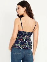Fit & Flare Peplum Top