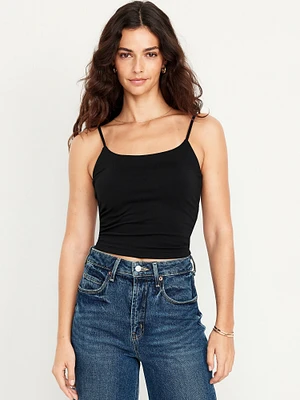 Double-Layer Cropped Cami Top