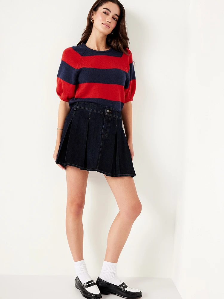 SoSoft Puff-Sleeve Sweater
