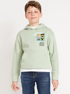 Minecraft™ Gender-Neutral Graphic Pullover Hoodie for Kids