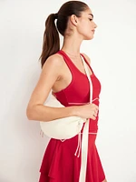 PowerSoft Racerback Cropped Shell Tank