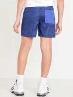 Water-Resistant Windbreaker Shorts for Boys