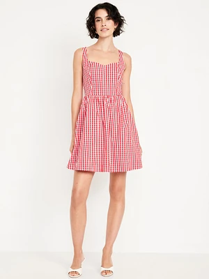 Fit & Flare Mini Dress