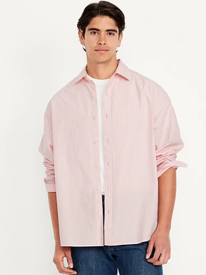 Oversized Poplin Shirt