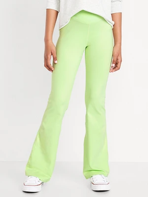 High-Waisted PowerChill Flared Leggings for Girls