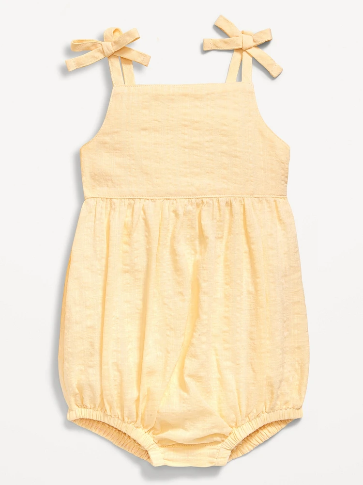 Sleeveless One-Piece Romper for Baby