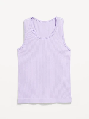 Seamless Fitted Performance Tank Top for Girls
