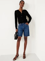 SoSoft Cropped Cardigan Sweater
