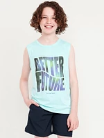 CloudMotion Graphic Performance Tank Top for Boys