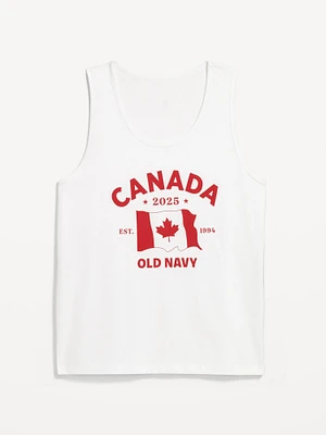Canada Flag Graphic Tank Top