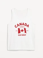 Canada Flag Graphic Tank Top