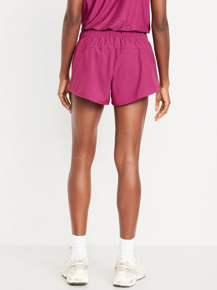 Mid-Rise StretchTech Run Shorts -- 3-inch inseam