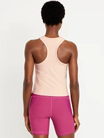 PowerSoft Racerback Cropped Shell Tank
