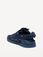 Printed Double-Strap Sandals for Toddler Boys