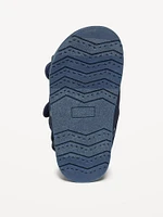 Printed Double-Strap Sandals for Toddler Boys