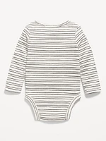 Printed Long-Sleeve Bodysuit for Baby