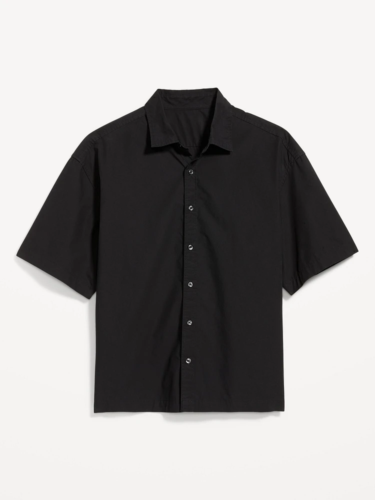 Oversized Poplin Shirt