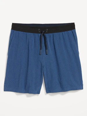 Hybrid Swim Shorts -- 7-inch inseam