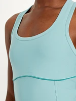 PowerSoft Racerback Cropped Shell Tank